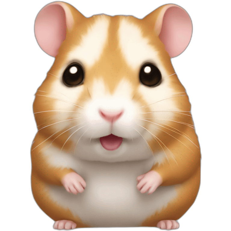 Hamster marrón emoji