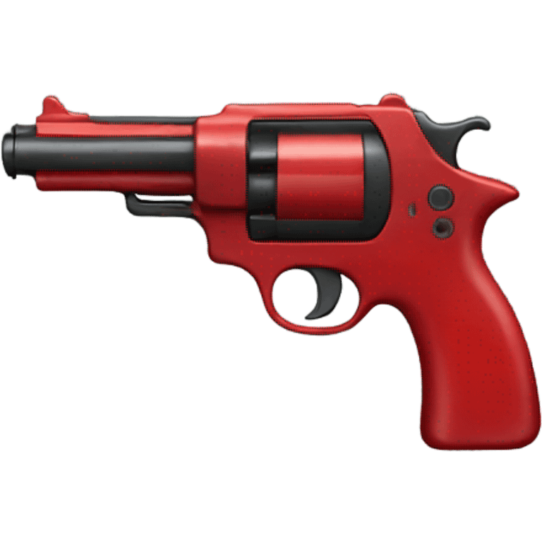 red gun emoji