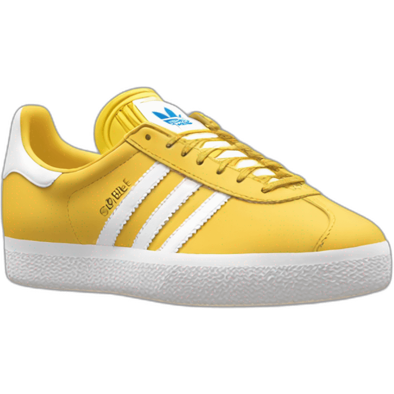 Adidas gazelle shoe emoji