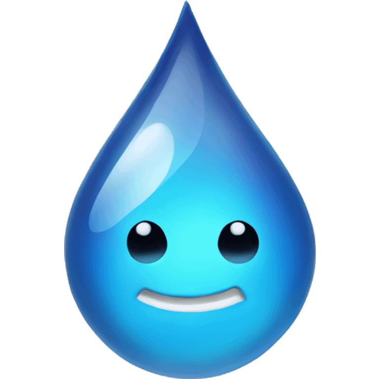 Flame + water drop  emoji