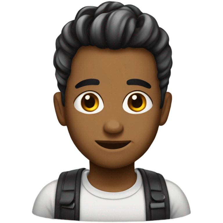 Peinado recogido emoji