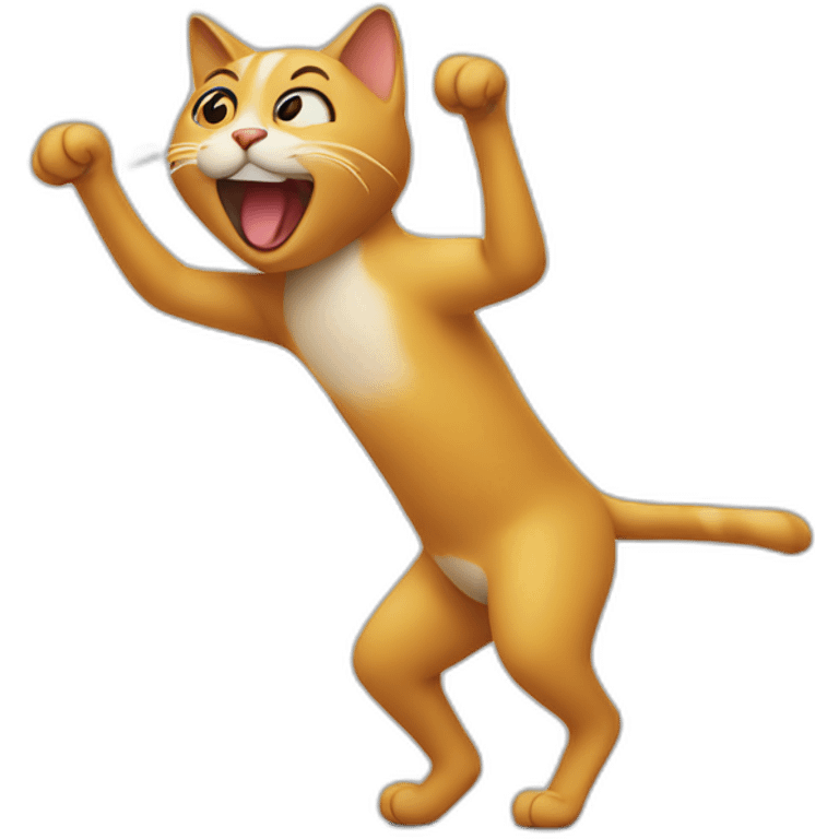 Cat Twerking dance emoji