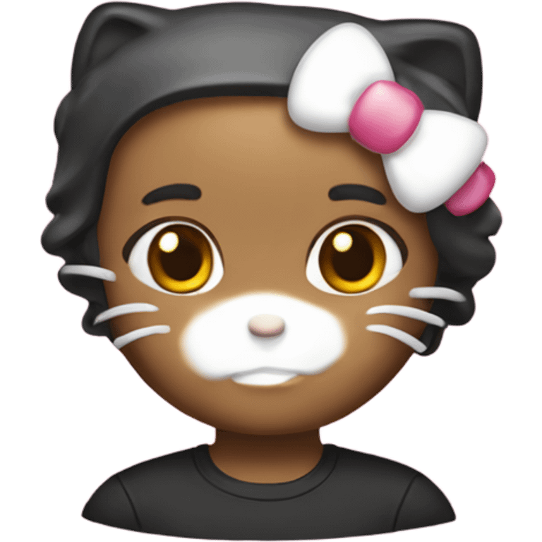 Hello kitty emoji emoji