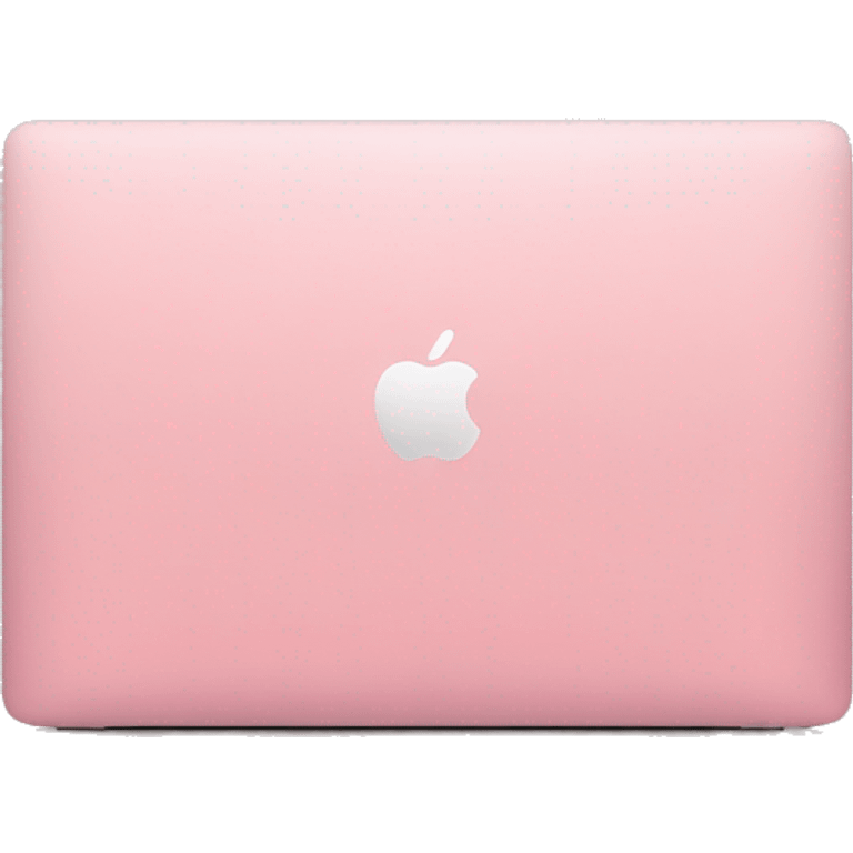 Macbook pink color emoji