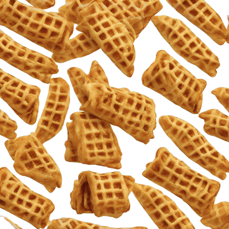 Waffled cannoli  emoji