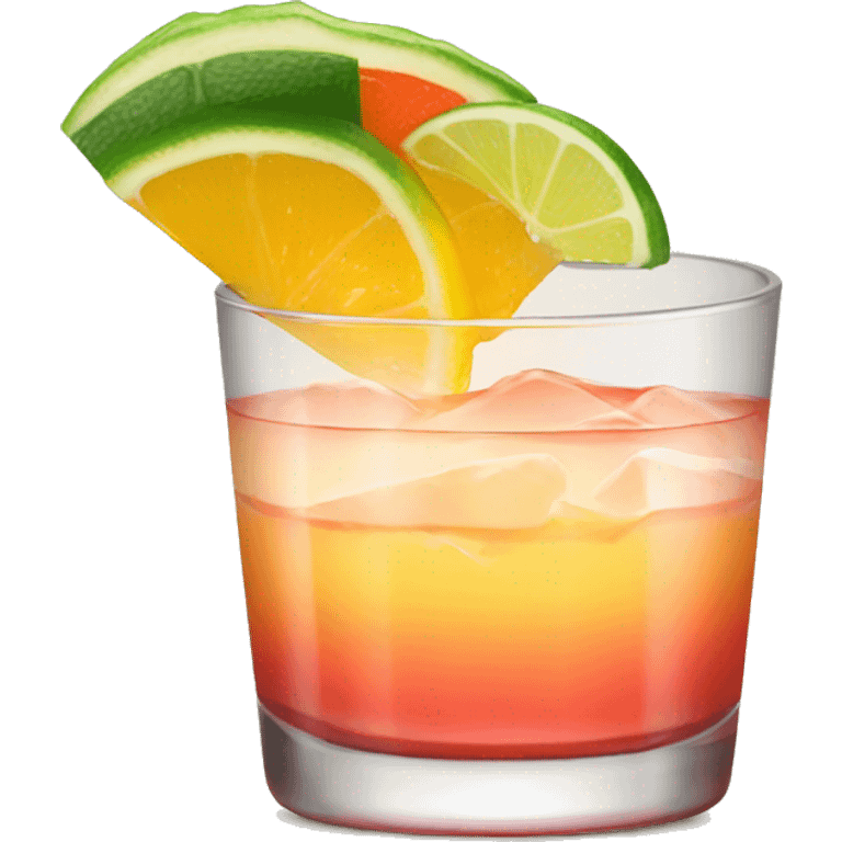 Tequila Sunrise emoji