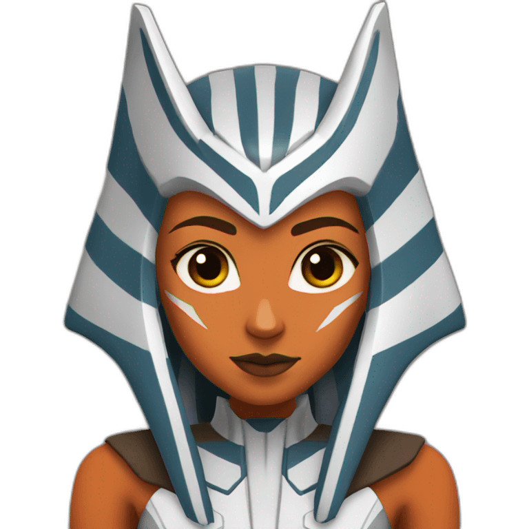 Ahsoka front facing emoji