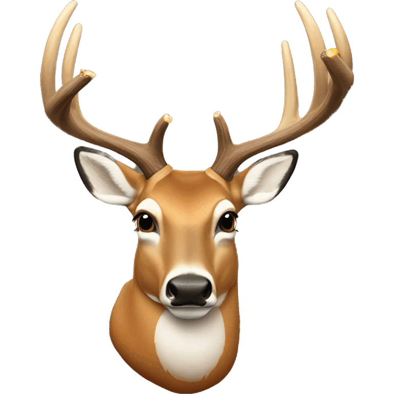 whitetail buck smoking a cigar emoji