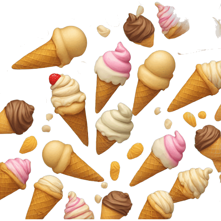 ice cream cone emoji