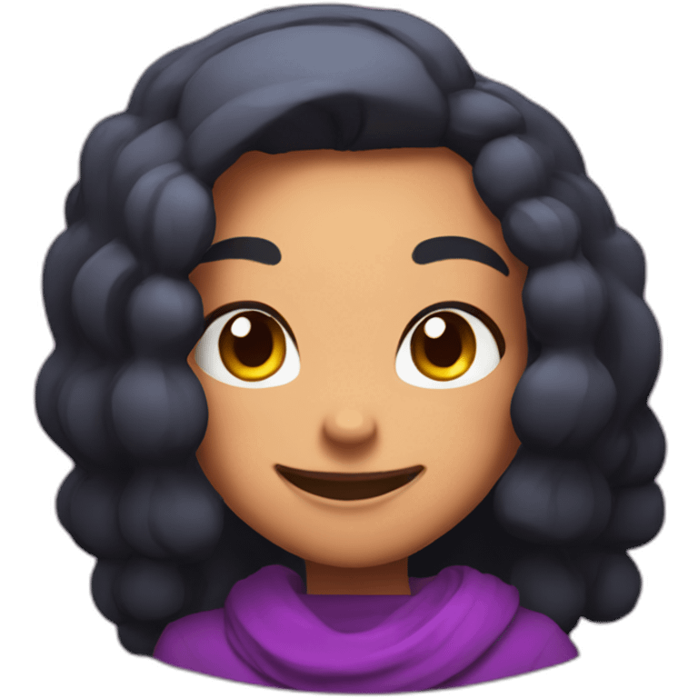 Janet from brawl stars smiling emoji