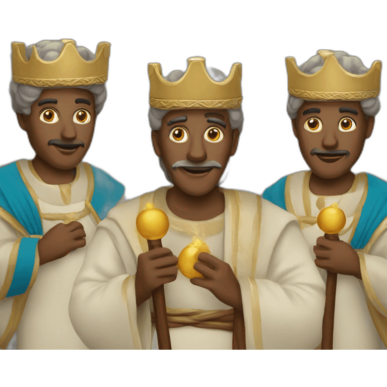 three wise men emoji