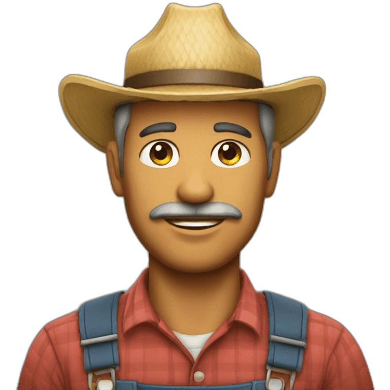 Farmer emoji