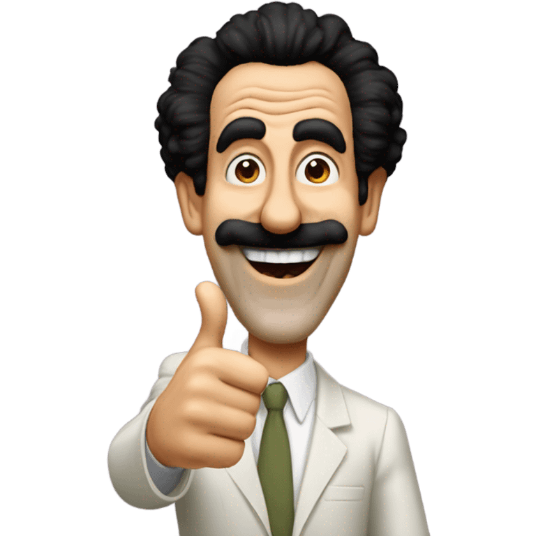 Borat saying nice  emoji