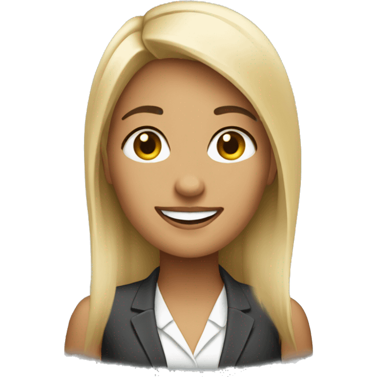 HR girl corporate with benefit  emoji