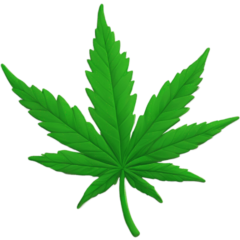 Marijuana leaf emoji