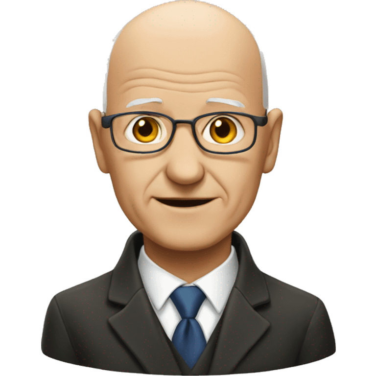 older bald man politician emoji