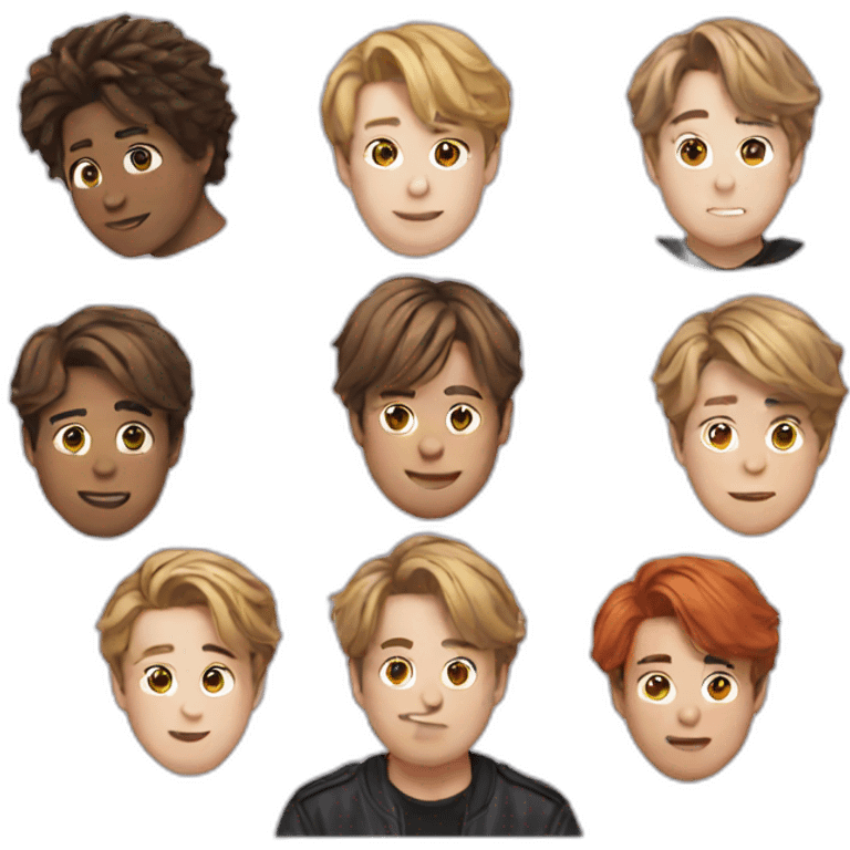 BTS EMOJIS emoji