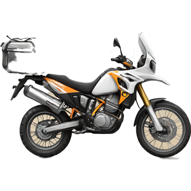 Enduro motorcycle emoji