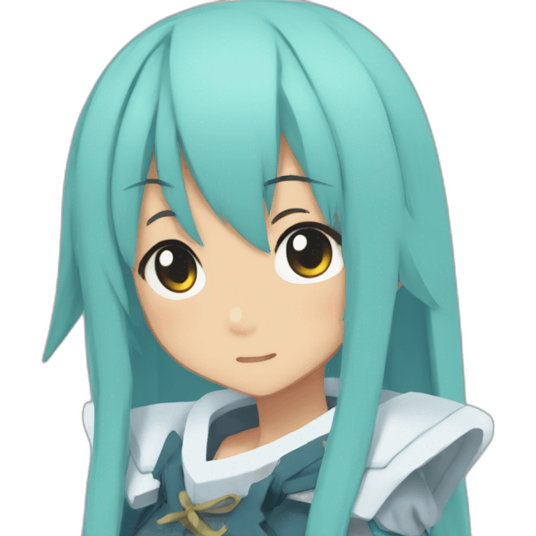 Aqua from konosuba emoji