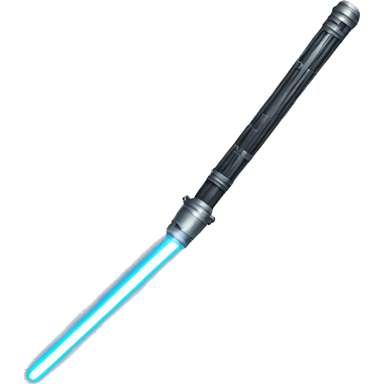 A horizontal light saber emoji