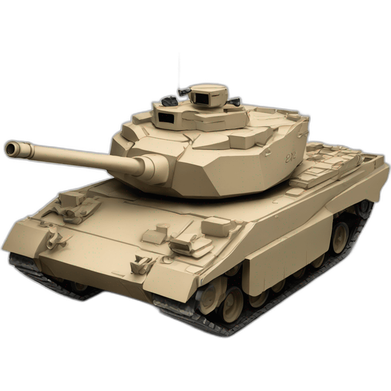 Abrams tank emoji