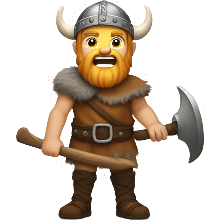 Viking boy win ax emoji