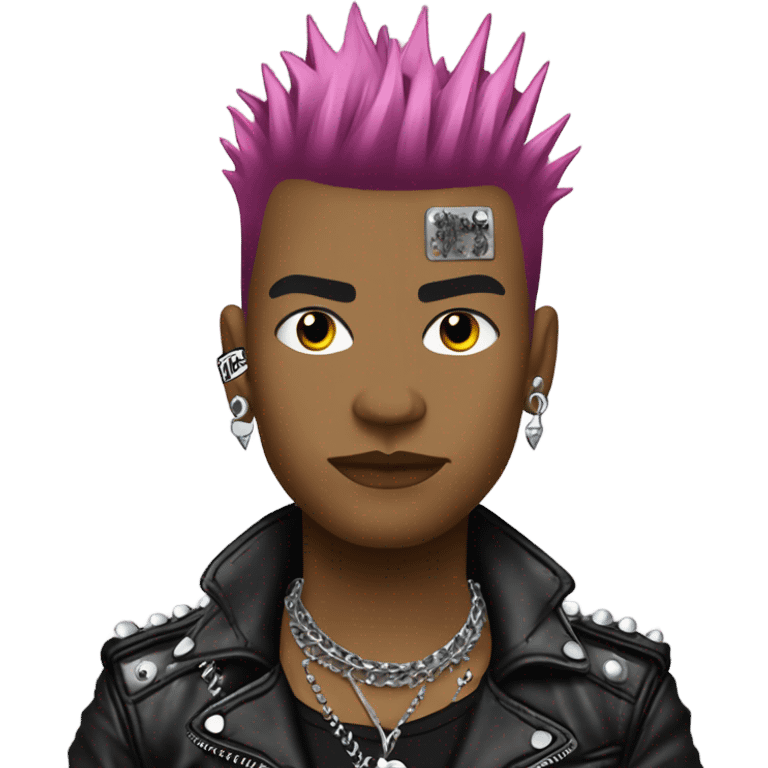 Punk rocker  emoji