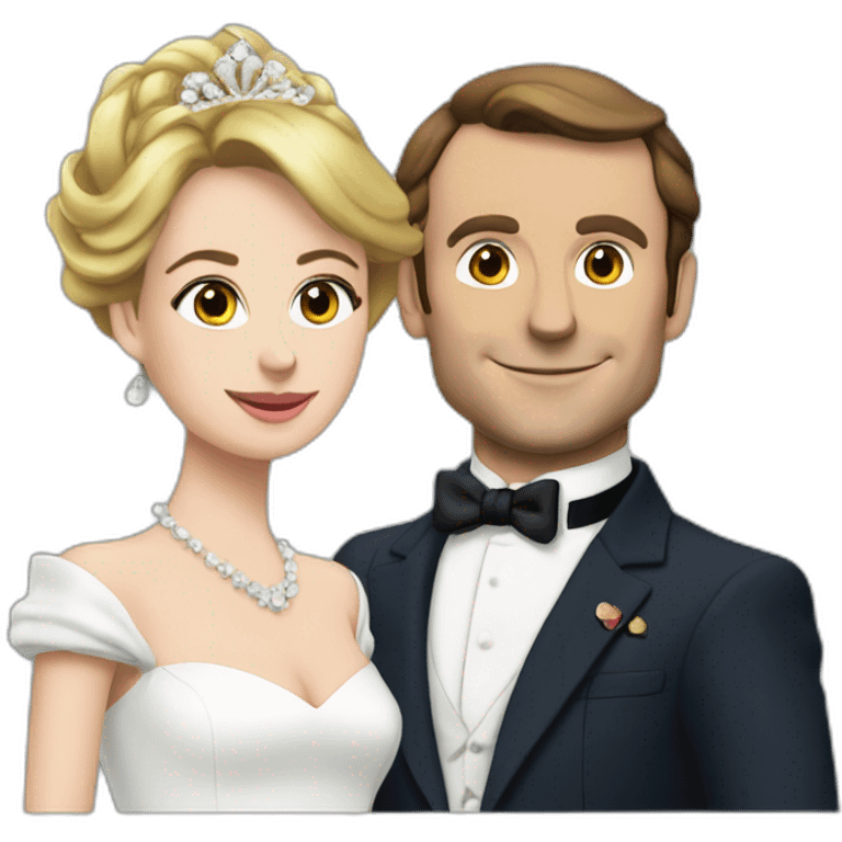 Macron on princesse emoji