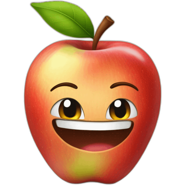 große apple und kleine apple emoji