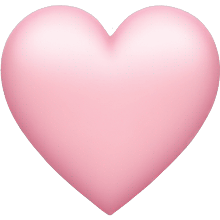 light pink heart emoji