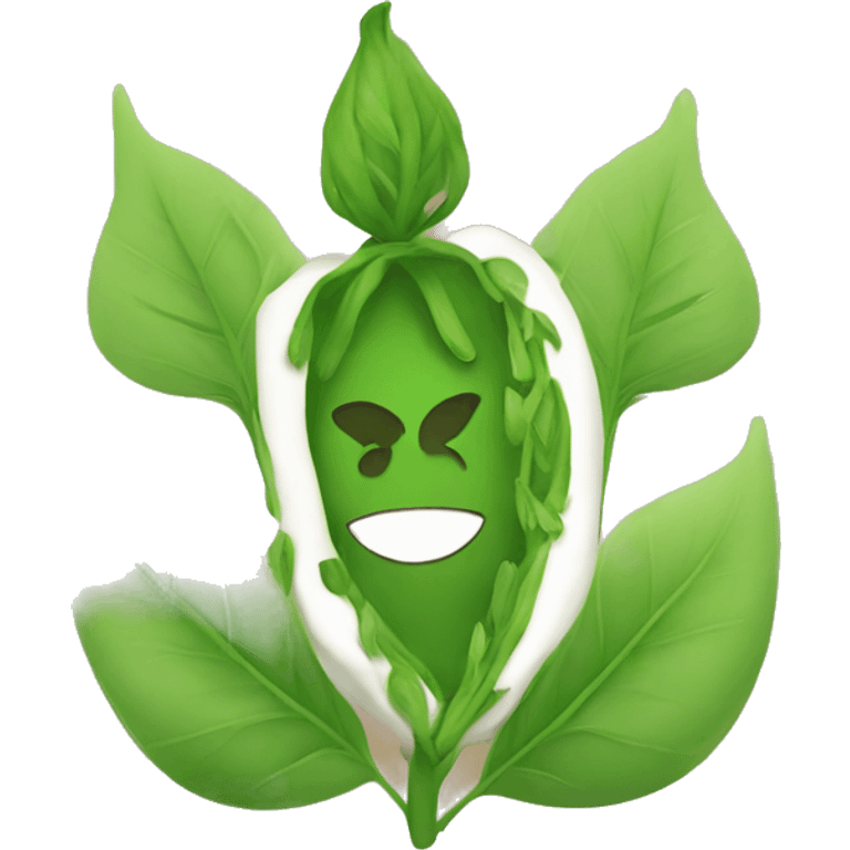 Vegan symbol emoji