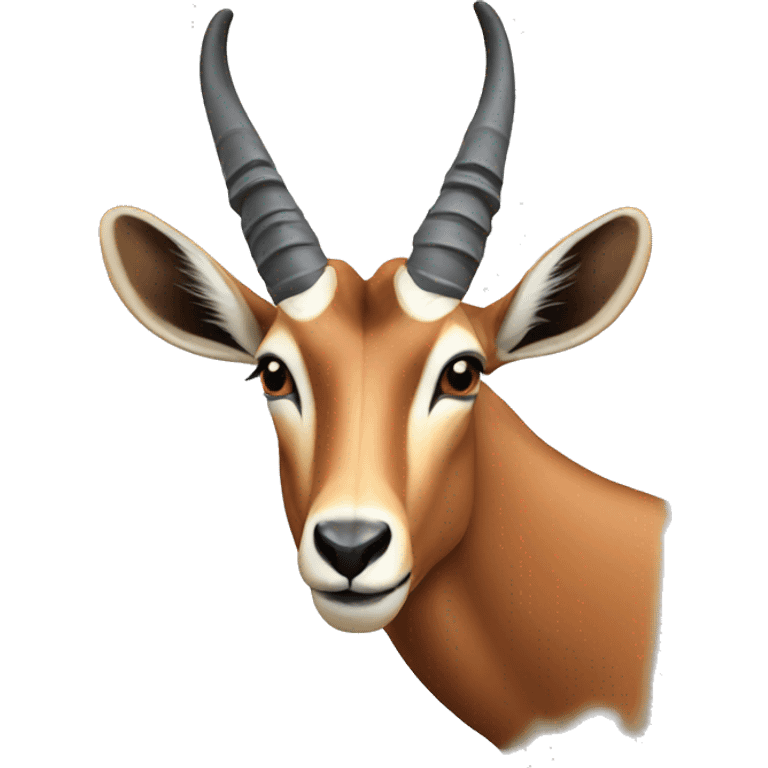 hartebeest emoji