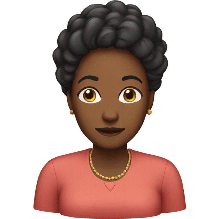 A British black mother emoji