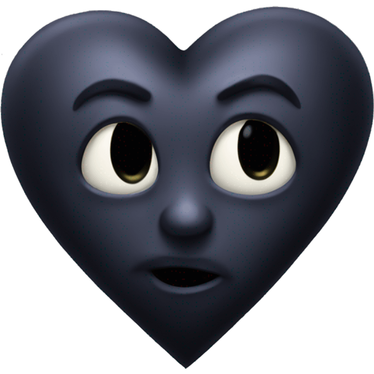 Gothic heart  emoji