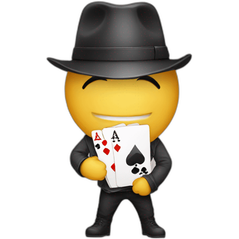 Poker a emoji