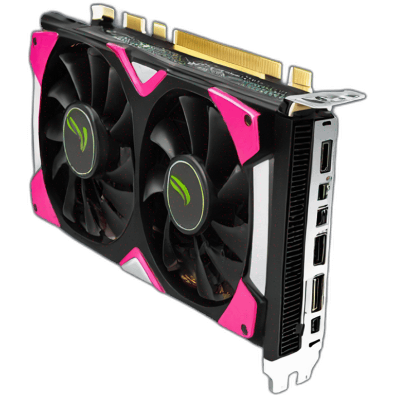 Nvidia graphics card with 3 fans emoji