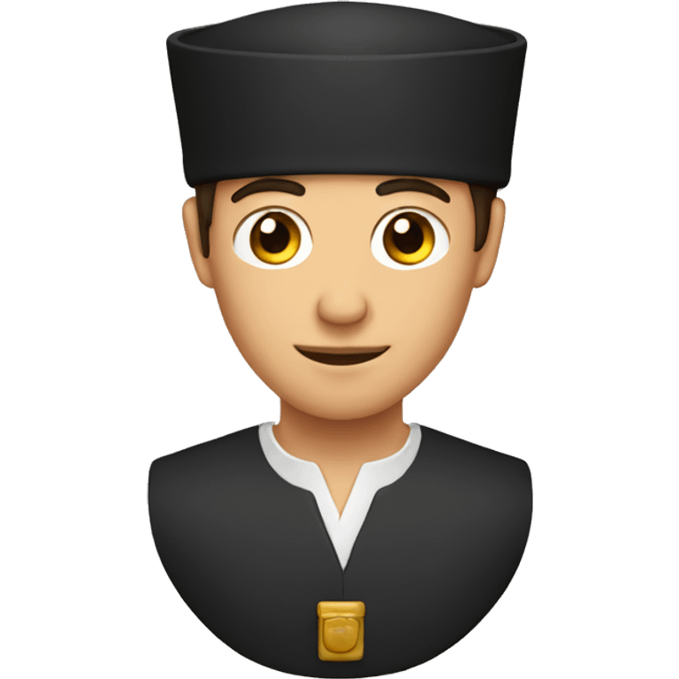 man wearing fez emoji