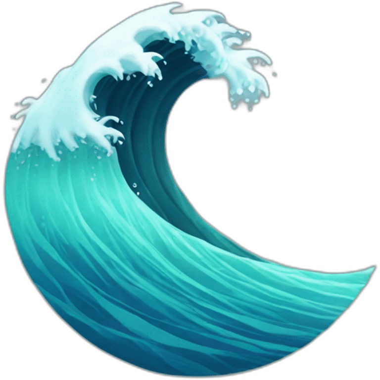 Waves emoji