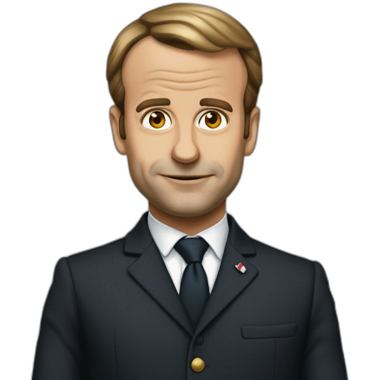 Emannuel Macron emoji