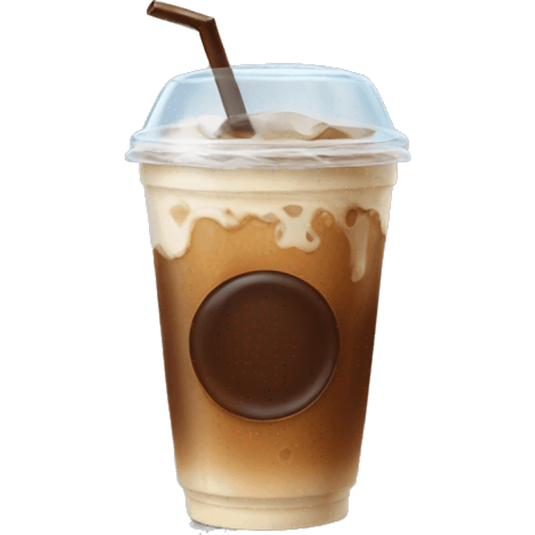 Iced coffe  emoji