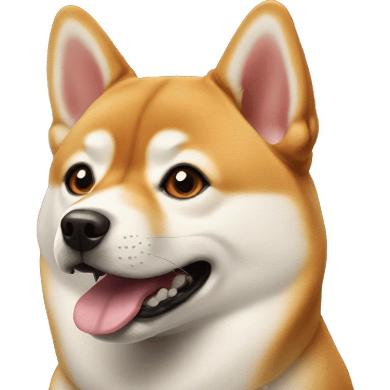 French Shiba inu emoji