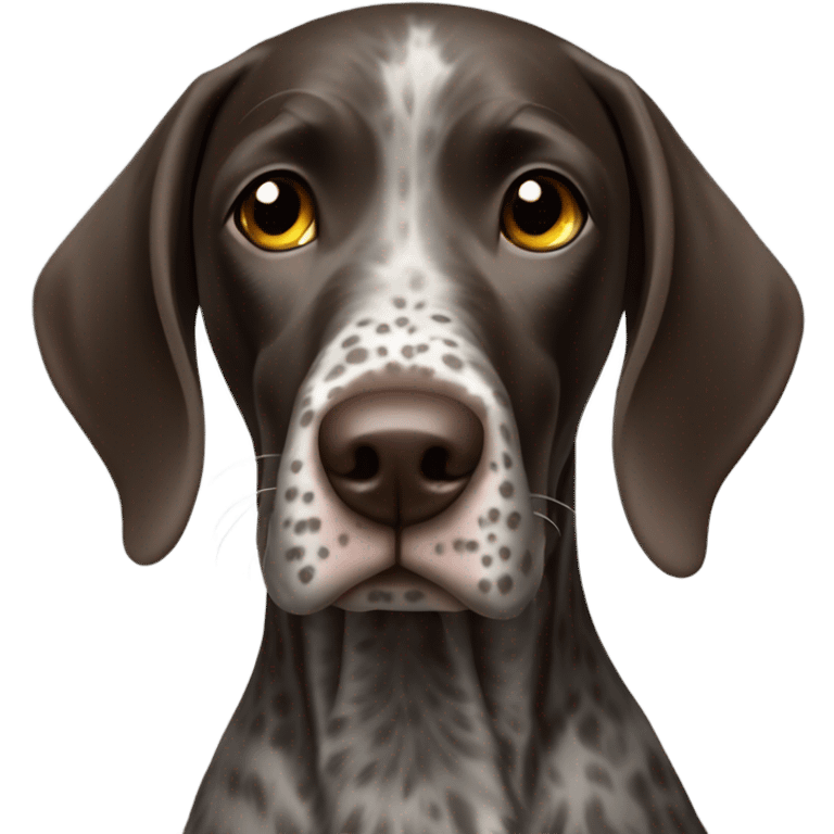 German short haired pointer dog emoji