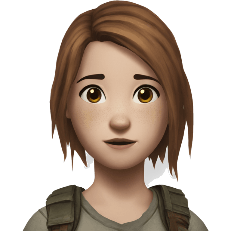 Ellie the last of us Little bit dezoom emoji