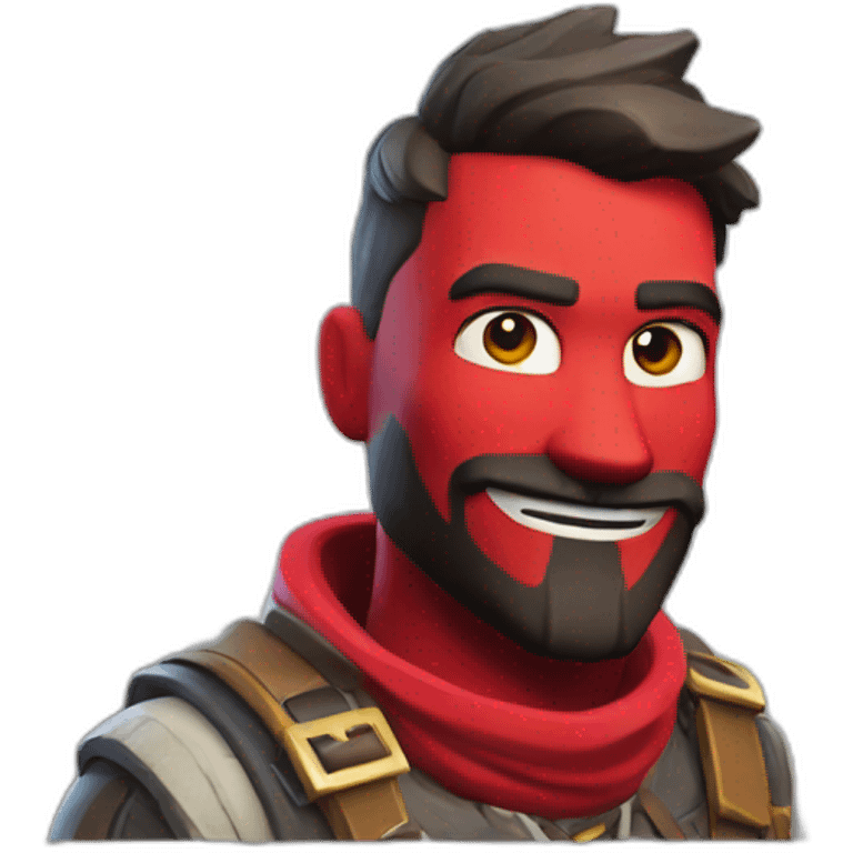 Fortnite chevaleresse rouge emoji