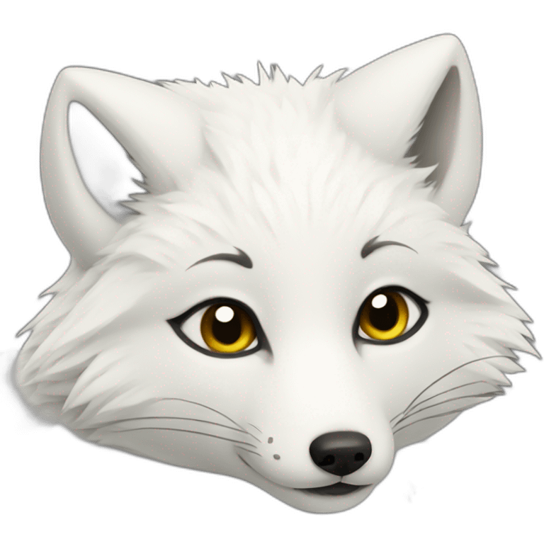 arctic fox emoji