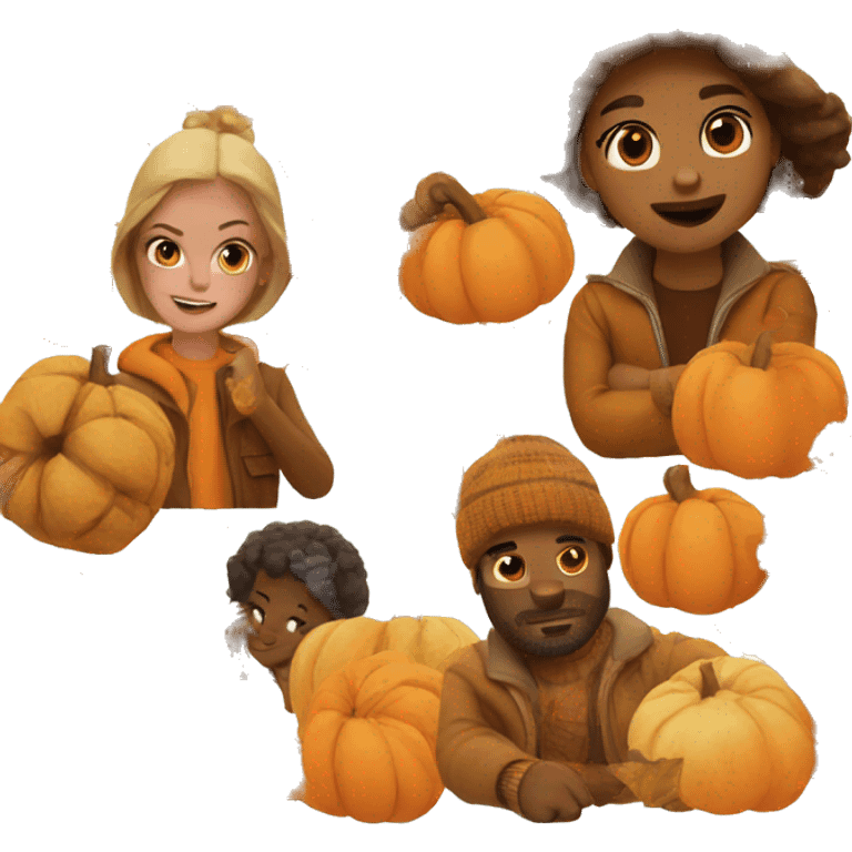 Fall aesthetic emoji