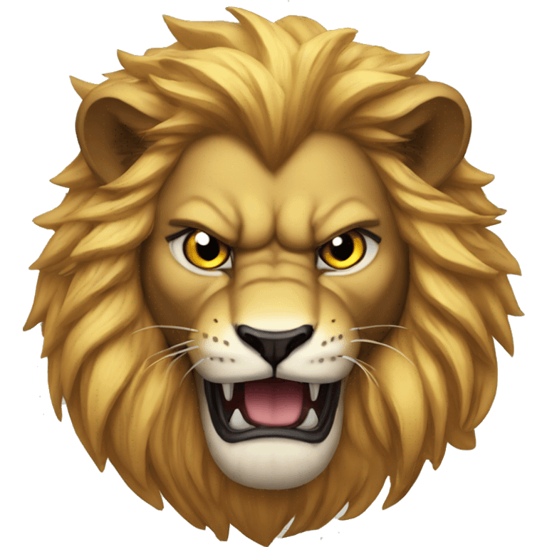 lion paladin angry emoji