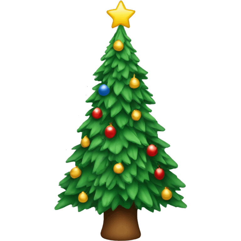 xmas tree emoji