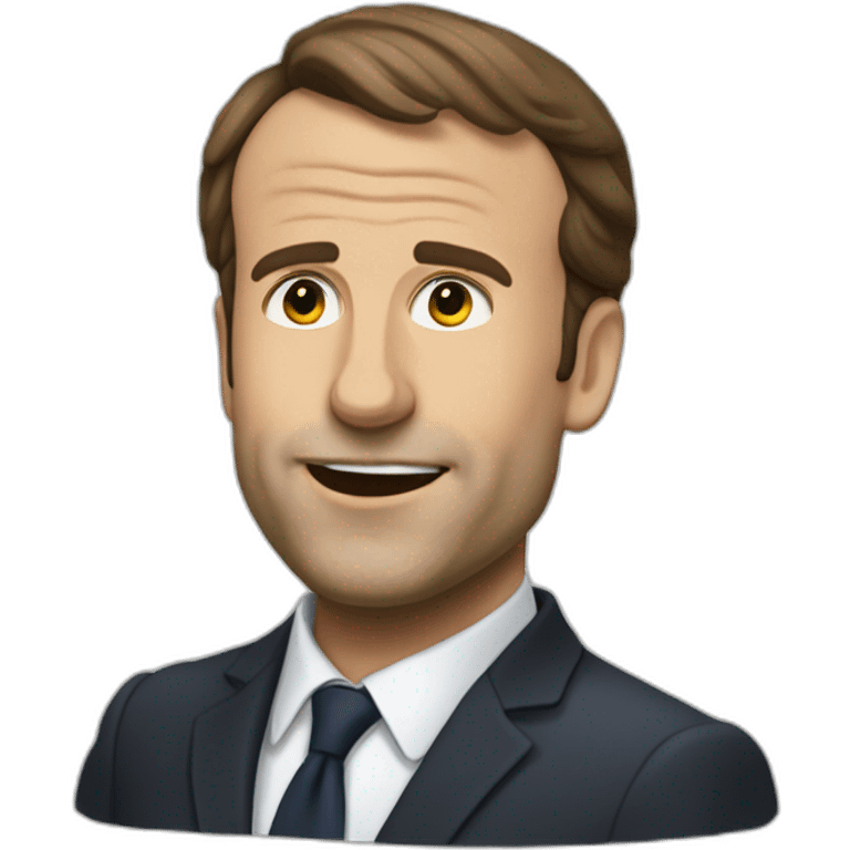 Macron qui dort emoji