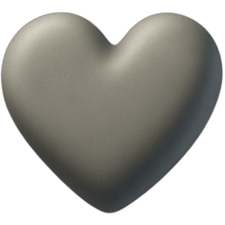 Stone Heart  emoji